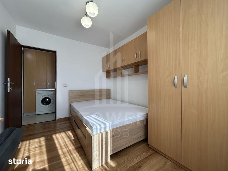Apartament cu 3 camere decomandat, mobilat în Central