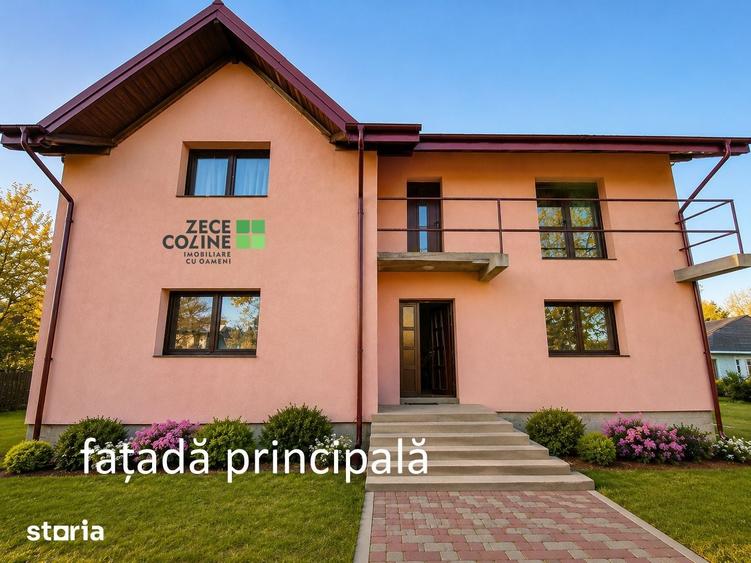 Casă cu 8 camere cu Teren 700 Mp în Central