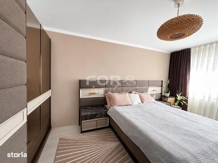 Apartament vanzare, 3 camere mobilat zona strazii Traian Lalescu - 12