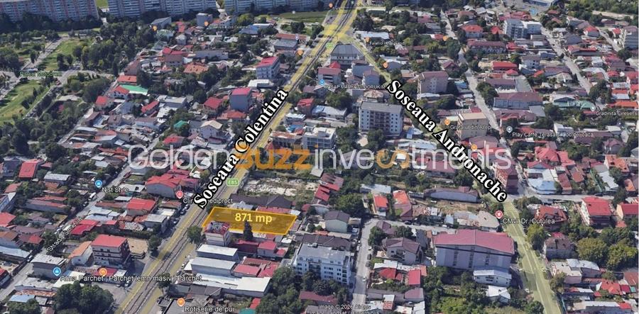 Teren Construcții intravilan de 871 mp, în Colentina