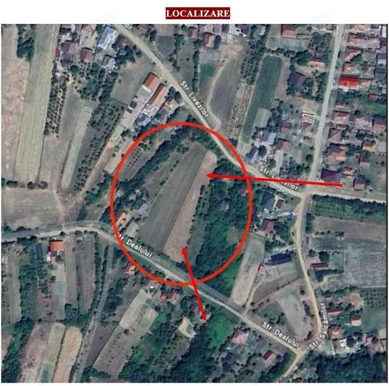 Teren de 5851 mp, în Gerăușa