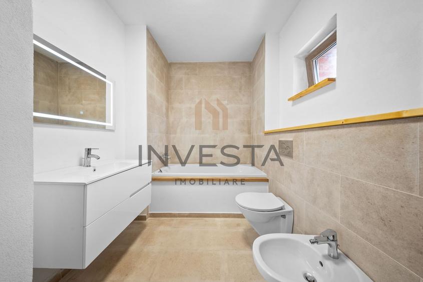 Penthouse cu 3 camere semidecomandat, mobilat în Borhanci