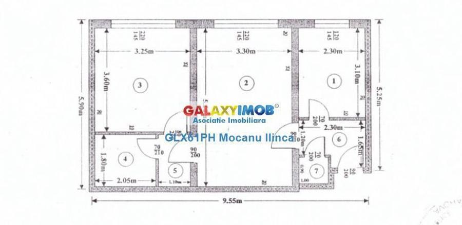 Apartament cu 2 camere semidecomandat, mobilat în Andrei Mureșanu