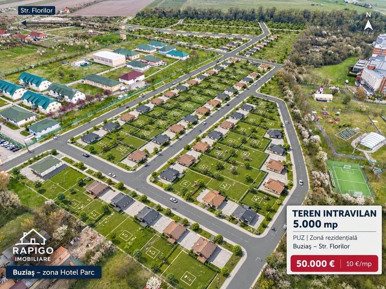 Teren Construcții intravilan de 5000 mp, în Central