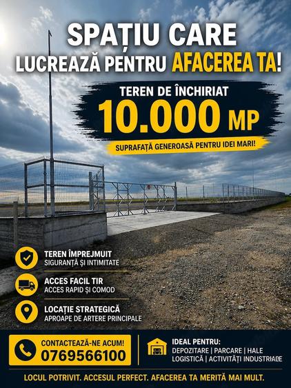Spațiu comercial, de 10,000 mp, în Central