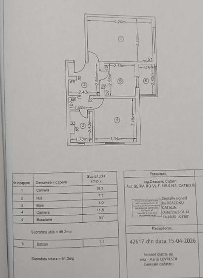 Apartament cu 2 camere decomandat în Ostroveni