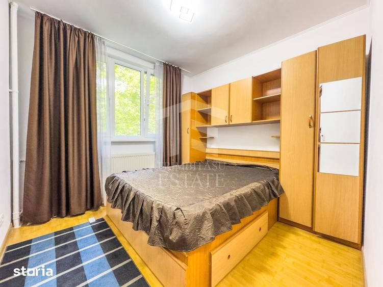 Apartament cu 3 camere semidecomandat, mobilat în Drumul Taberei