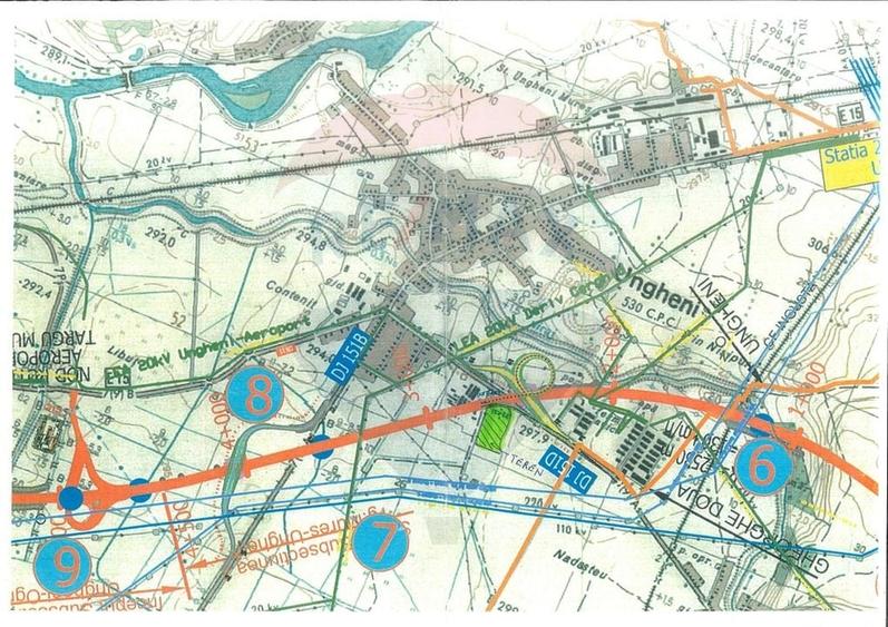 Teren agricol extravilan de 43485 mp, în Sud-Vest