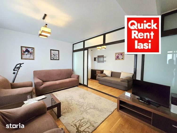 Apartament cu 2 camere decomandat în Podul de Fier