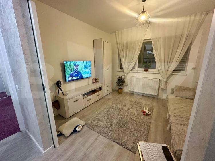Apartament cu 2 camere semidecomandat, mobilat în Apahida