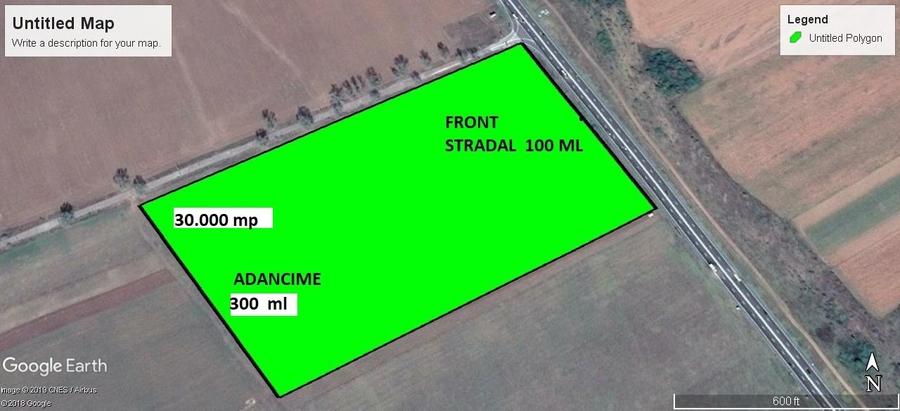 Teren agricol extravilan de 30000 mp, în Băicoi