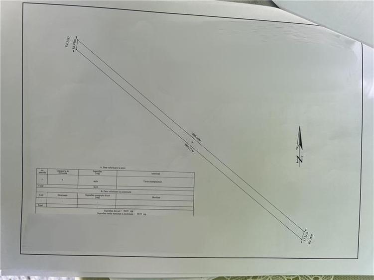 Teren Construcții extravilan de 9659 mp, în Aeroport