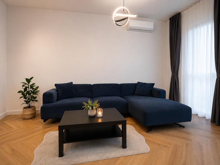 Apartament cu 2 camere semidecomandat în Pipera