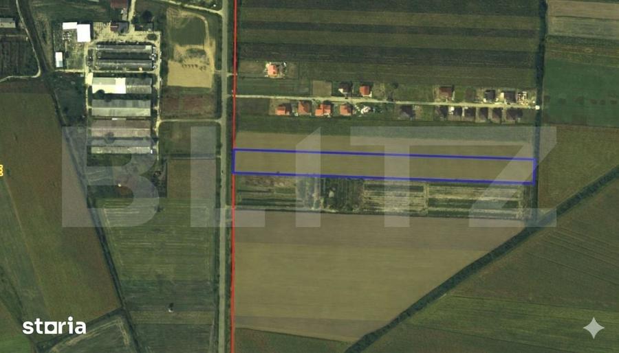 Teren de 14560 mp, în Lazuri