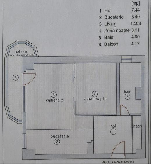 muncii campia libertatii etaj 6 - 5
