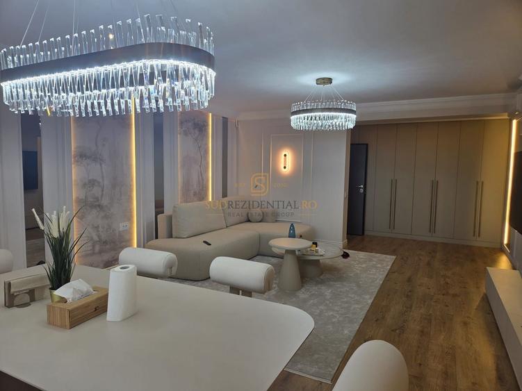 Apartament cu 2 camere semidecomandat, mobilat în Nord