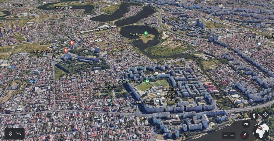 Teren Construcții intravilan de 13836 mp, în Colentina