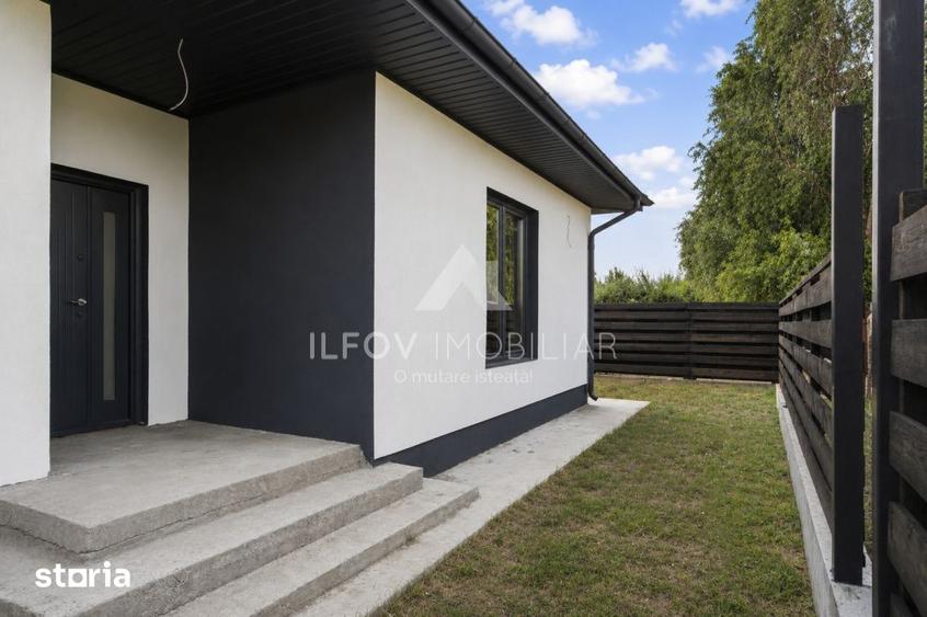 Casa 142mp, 750mp teren, Ghermanesti Snagov, padure, utilitati - 7