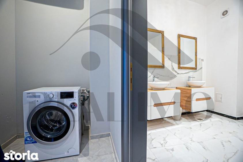 Apartament cu 3 camere, mobilat în Central