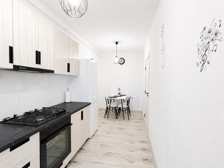 Apartament cu 2 camere semidecomandat, mobilat în Chișoda