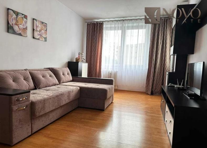 Apartament cu 2 camere semidecomandat, mobilat în Iancului
