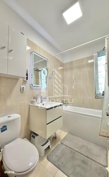 Apartament cu 3 camere decomandat, complet mobilat la parter in Giroc. - 1