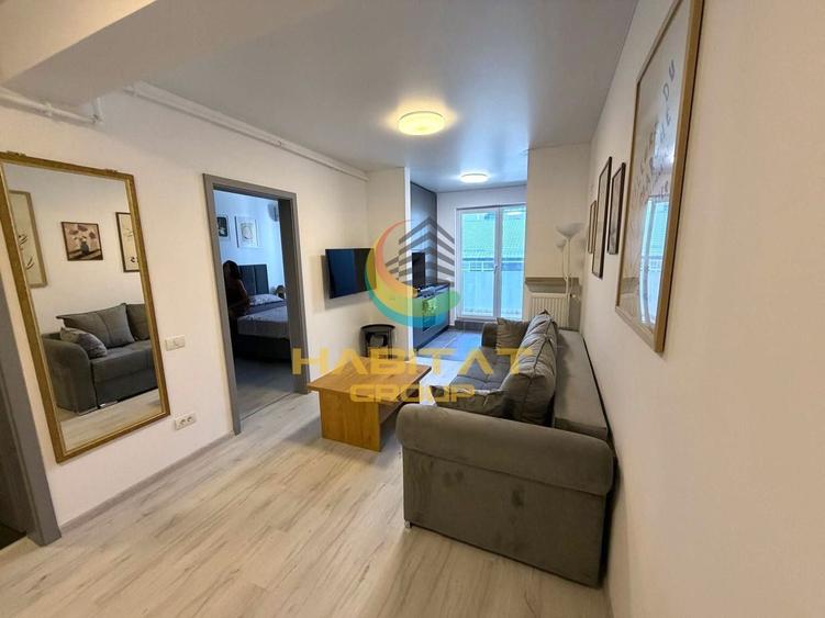 Apartament cu 2 camere nedecomandat, mobilat în Sud-Vest