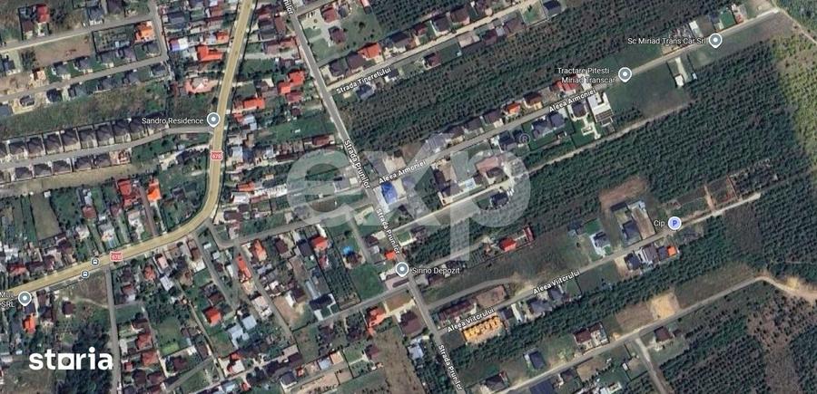 Teren de 1500 mp, în Moșoaia