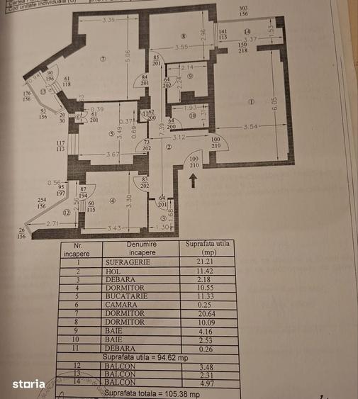 Apartament cu 4 camere în Ultracentral