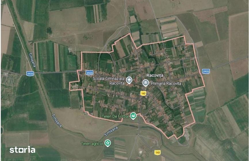Teren de 17600 mp, în Șagului