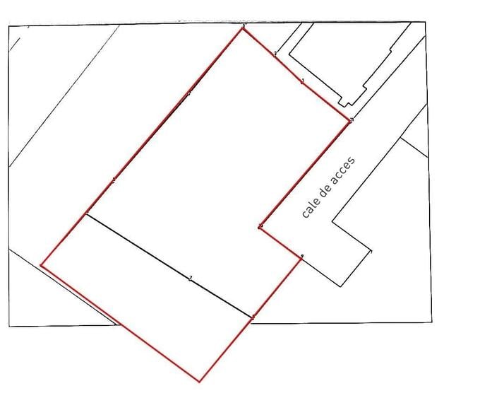 Teren Construcții intravilan de 1205 mp, în Bucium