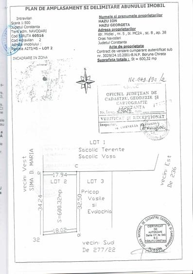 Casă cu 3 camere cu Teren 600 Mp în Central