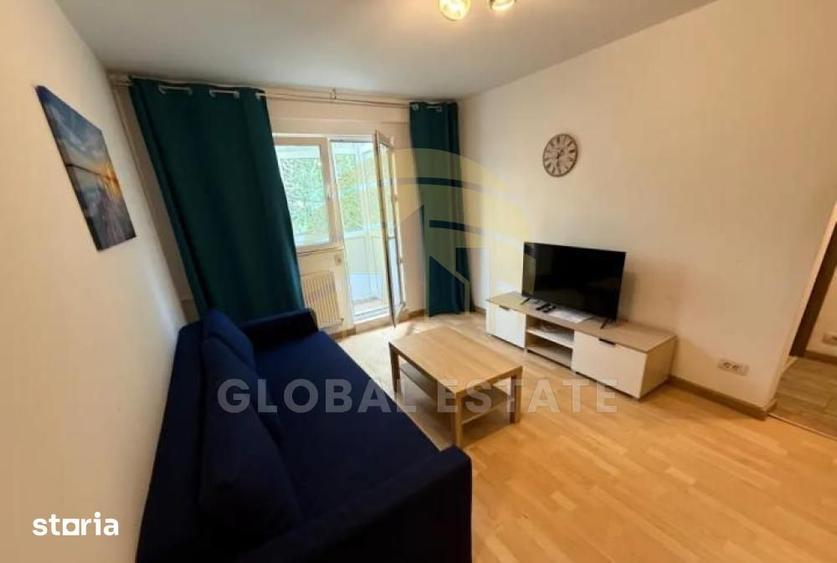 Apartament cu 2 camere semidecomandat, mobilat în Pantelimon