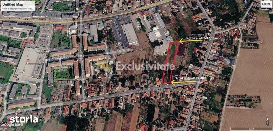 Teren de 3442 mp, în Central