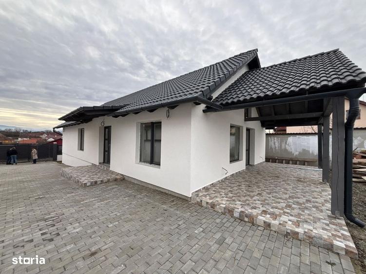 Casa pe un singur nivel priveliste spre munti Sura Mica - 20