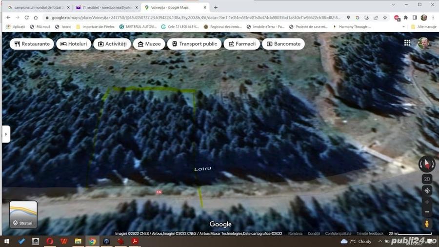 Teren de 2800 mp, în Voineasa