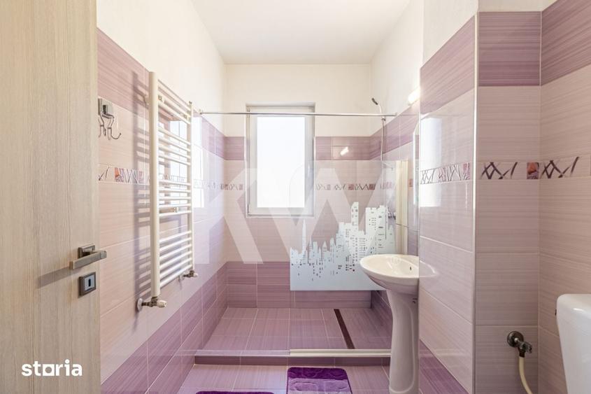 Apartament cu 3 camere decomandat, mobilat în Sânpetru