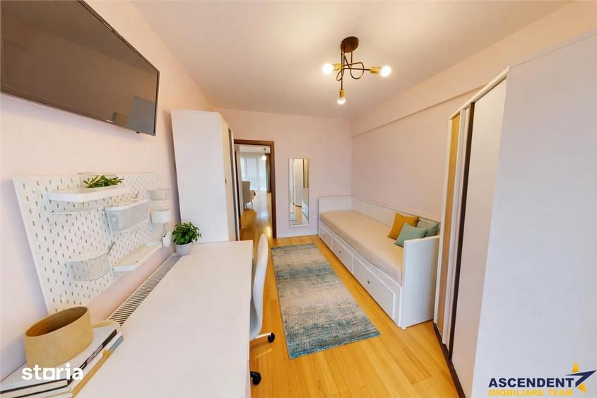 Apartament cu 4 camere, mobilat în Central