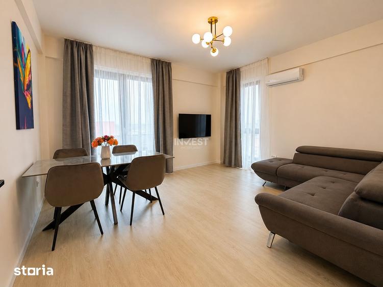 Apartament cu 2 camere decomandat, mobilat în Valea Lupului