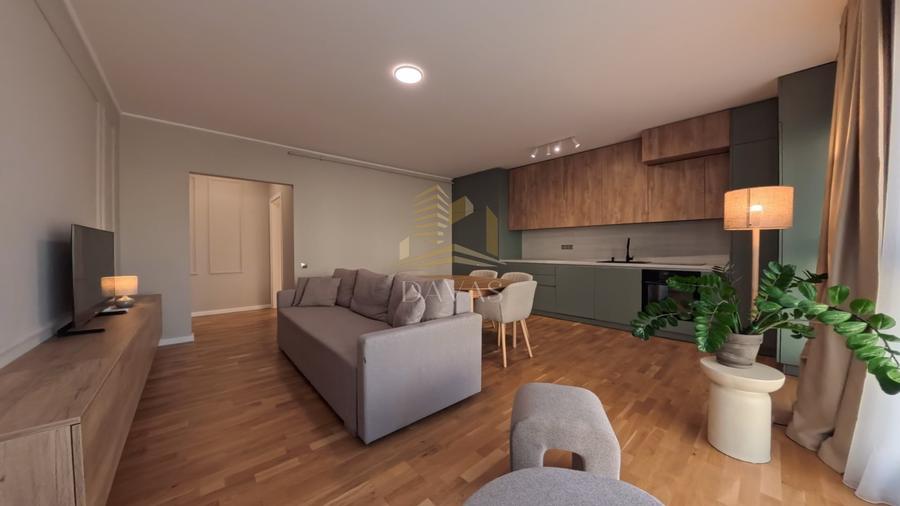 Apartament cu 2 camere semidecomandat, mobilat în Mărăști