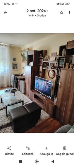 Apartament cu 2 camere semidecomandat în Exterior Vest