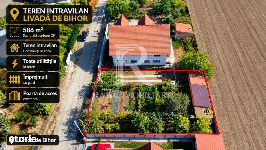Teren de 586 mp, în Nojorid