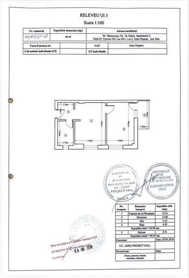 Apartament cu 2 camere decomandat în Exterior Vest