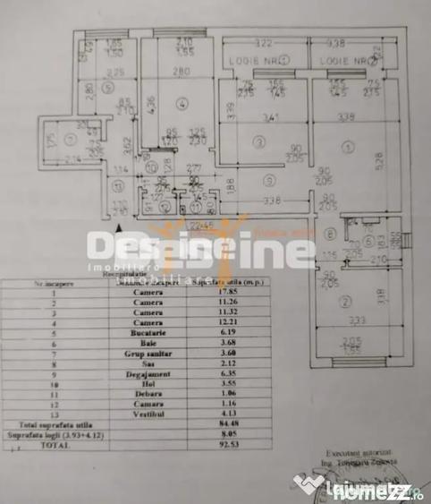 Apartament cu 4 camere decomandat în Alexandru cel Bun