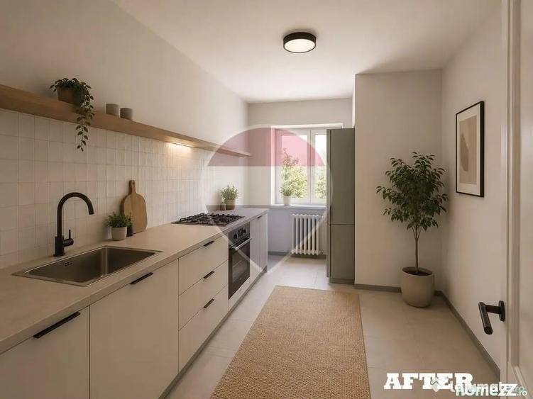 Apartament cu 3 camere decomandat în Brăilei