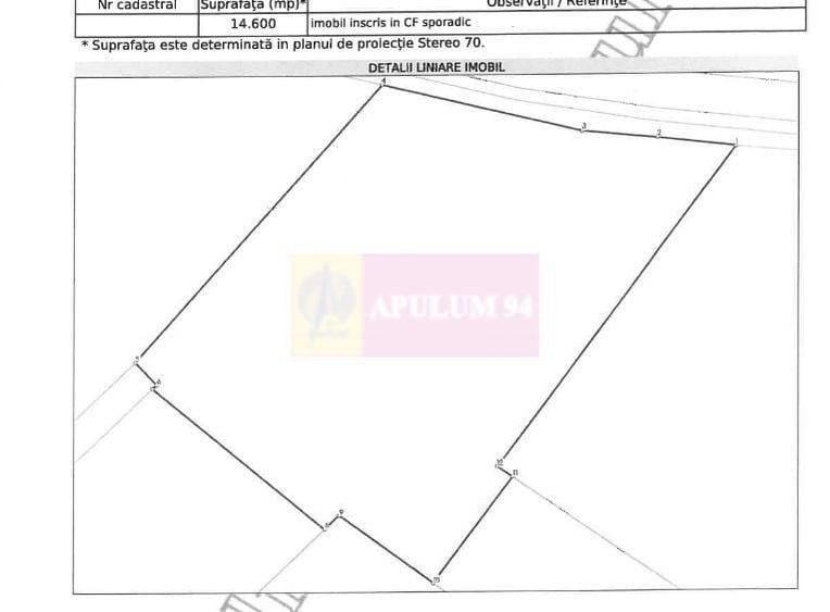 Teren agricol intravilan de 131935 mp, în Est
