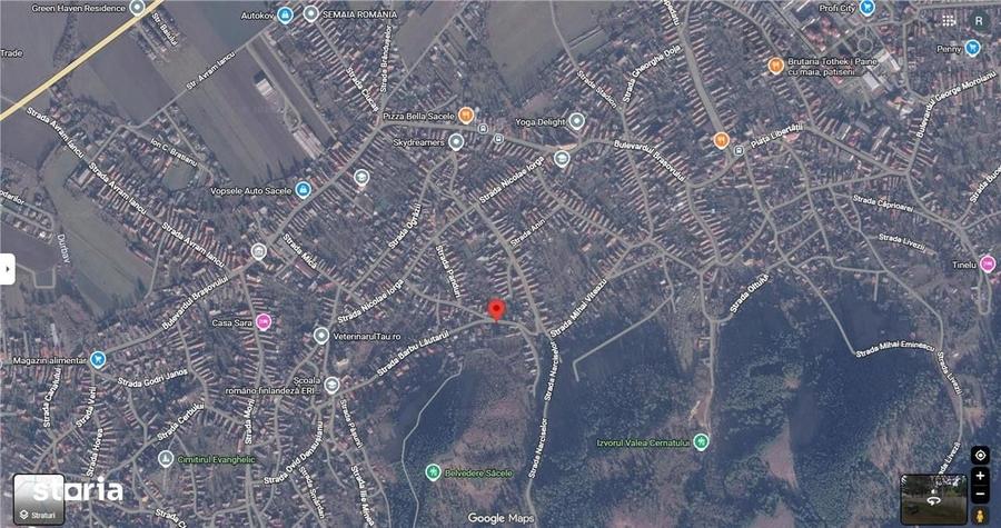 Teren pentru casa, 507 mp Turches, Sacele | Utilitati | 15 m front - 8