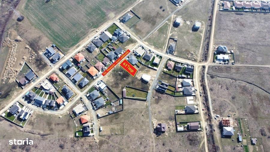 Teren 617 mp in Mosnita Noua toate utilitatile, locatie excelenta! - 2