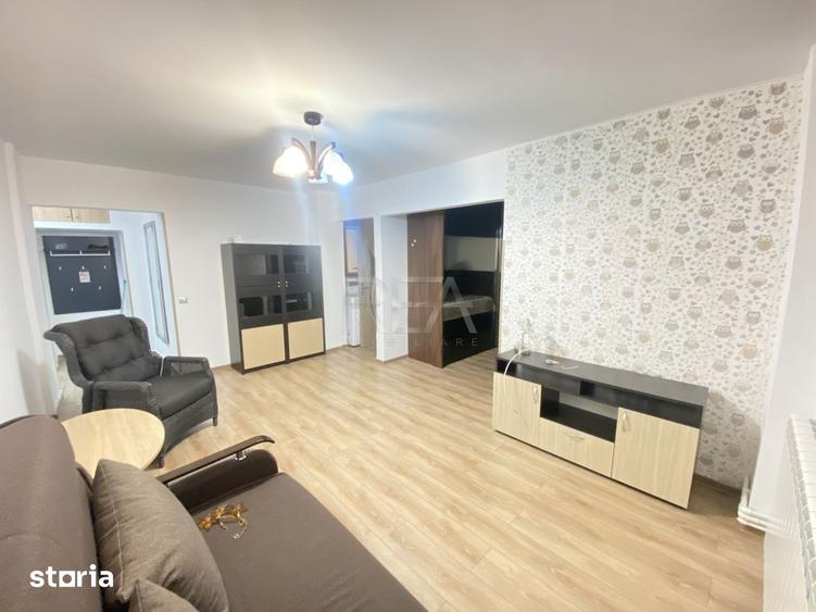 Apartament cu 2 camere semidecomandat, mobilat în Rahova