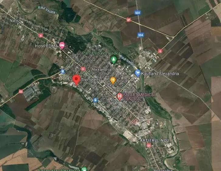 Spațiu comercial, de 17,059 mp, în Nord